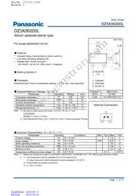 DZ3X062D0L Datasheet Cover