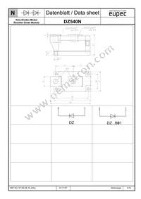 DZ540N26KS01HPSA1 Datasheet Page 3