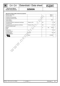 DZ600N16KHPSA1 Datasheet Page 2