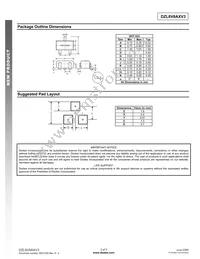DZL6V8AXV3-7 Datasheet Page 3