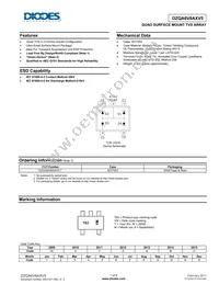 DZQA6V8AXV5-7 Datasheet Cover