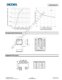 DZQA6V8AXV5-7 Datasheet Page 3