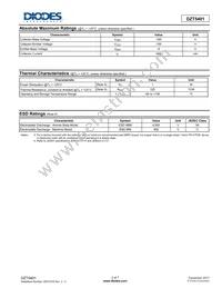 DZT5401-13 Datasheet Page 2