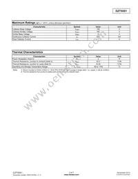 DZT5551-13 Datasheet Page 2