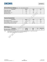 DZT5551Q-13 Datasheet Page 2