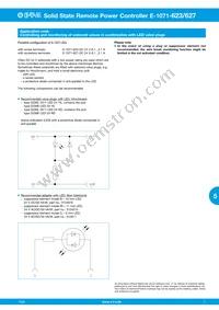 E-1071-623-DC24V-0.1A...3.1A Datasheet Page 5