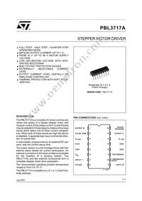 E-PBL3717A Datasheet Cover