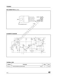 E-TDA2003V Datasheet Page 2