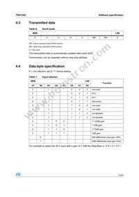 E-TDA7342NTR Datasheet Page 13