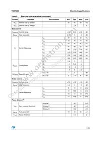E-TDA7402TR Datasheet Page 11