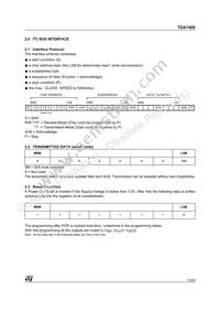 E-TDA7409DTR Datasheet Page 15