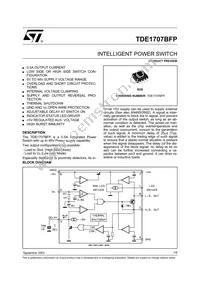 E-TDE1707BFP Datasheet Cover