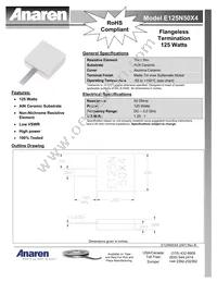 E125N50X4 Datasheet Cover