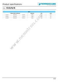 E13/6/6-3F36-G200 Datasheet Page 2