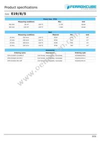 E19/8/5-3F36-G200 Datasheet Page 2