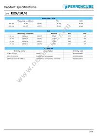E25/10/6-3F36-G200 Datasheet Page 2