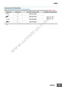 E2EH-X12C2-M1 Datasheet Page 2