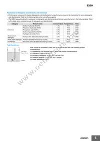 E2EH-X12C2-M1 Datasheet Page 5