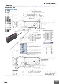 E3X-DA41-S 5M Datasheet Page 17