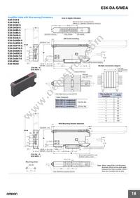 E3X-DA41-S 5M Datasheet Page 18