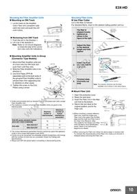 E3X-ECT Datasheet Page 10