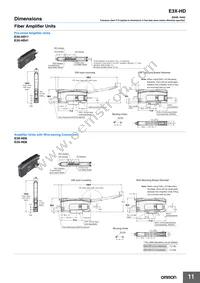 E3X-ECT Datasheet Page 11