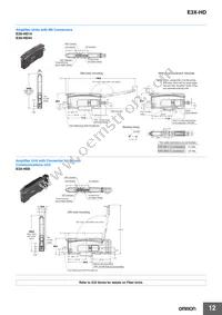 E3X-ECT Datasheet Page 12