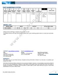 E48SC12008NRFA Datasheet Page 17