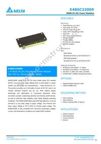 E48SC32009NRAH Datasheet Cover