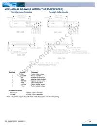 E48SP3R340NRFA Datasheet Page 14