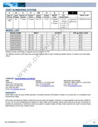 E48SR12005NRFA Datasheet Page 15