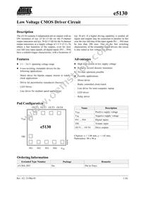 E5130A-DIT Datasheet Cover