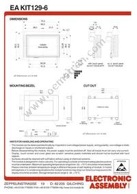 EA 0FP129-6SW Datasheet Page 20