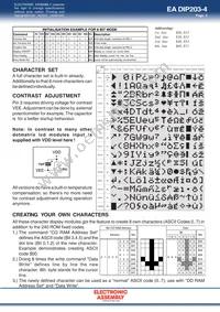 EA DIP203J-4NLW Datasheet Page 3