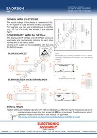 EA DIP203J-4NLW Datasheet Page 4