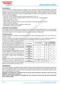 EA DOGM128B-6 Datasheet Page 2
