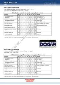 EA DOGM132B-5 Datasheet Page 6