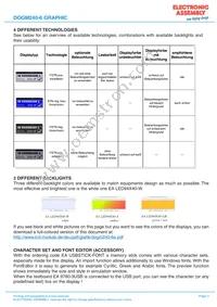 EA DOGM240S-6 Datasheet Page 3