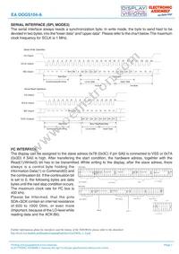 EA DOGS104B-A Datasheet Page 7