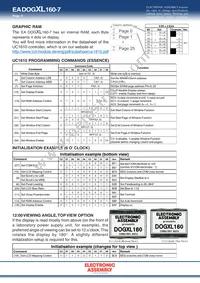 EA DOGXL160L-7 Datasheet Page 6