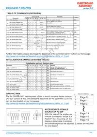 EA DOGXL240B-7 Datasheet Page 7