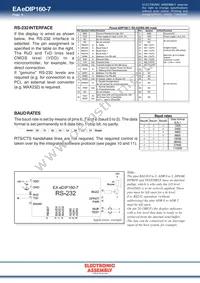 EA EDIP160W-7LWTP Datasheet Page 4