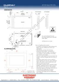 EA EDIP240B-7LW Datasheet Page 20