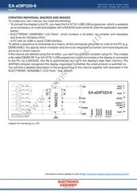 EA EDIP320J-8LWTP Datasheet Page 20