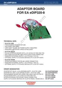 EA EDIP320J-8LWTP Datasheet Page 22