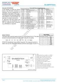 EA EDIPTFT32-ATP Datasheet Page 4