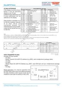 EA EDIPTFT43-ATC Datasheet Page 7