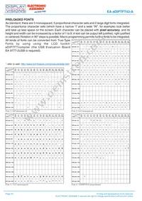 EA EDIPTFT43-ATC Datasheet Page 20