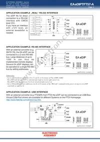 EA EDIPTFT57-A Datasheet Page 5