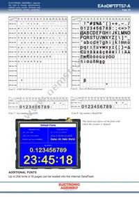 EA EDIPTFT57-A Datasheet Page 23